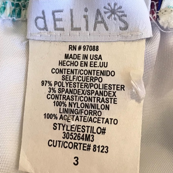 Delia’s floral print dress - Picture 3 of 3